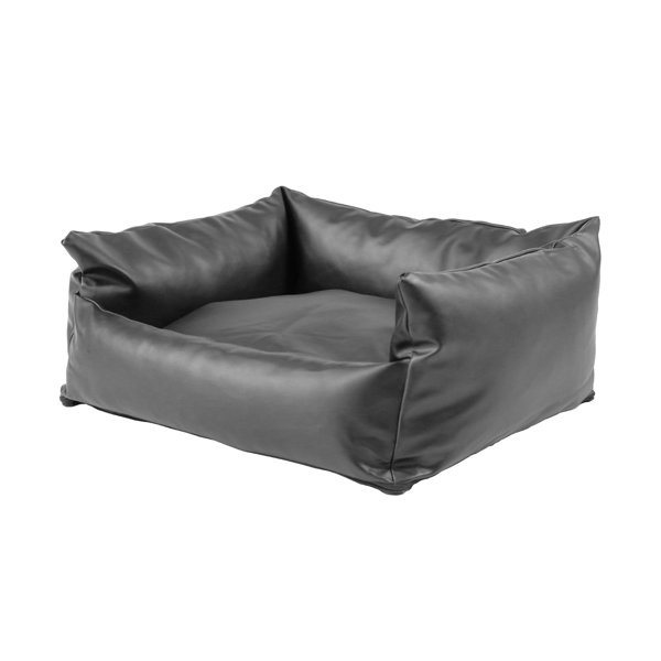 Tucker Murphy Pet™ Pet Bed PU Leather Plush Dog And Cat Bed For Medium And Large Dogs Waterproof